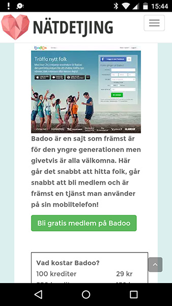 nätdejting
